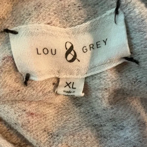 Lou & Grey Cream Speckled Hoodie Size XL - Picture 8 of 8